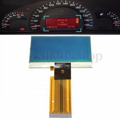 Lcd screen speedometer cluster glass instrument for mercedes w203 c230 c240 c320