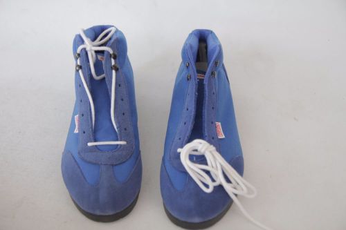 Nib simpson race blue racing high top boots shoes mens size 11