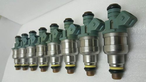 24lb ford racing fuel injectors (f55e-a2e) 87-93 mustang cobra saleen (set of 8)