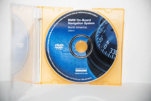 Bmw on-board navigation system dvd disc version 2003-2 s0001-0070-309-us