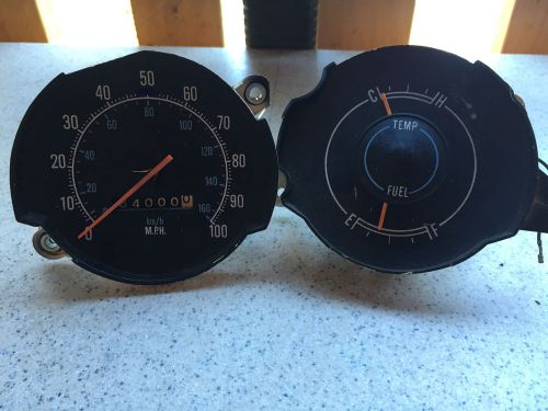 Ford speedometer and temperature/fuel guage