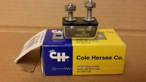 Cole hersee self resetting circuit breaker 30055-30-bx, 12v 50amp