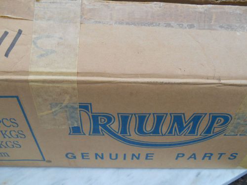 Muffler for triumph 600 motorcycle