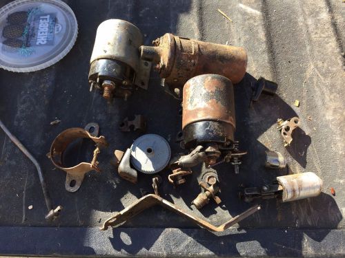 1955 chevrolet starter solenoids 265 original equipment belair 60s alternator