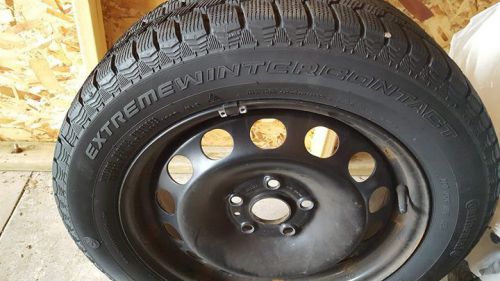 Continental winter tire and wheel package