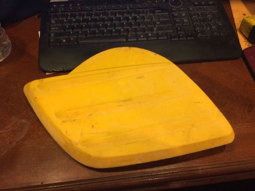 2001 01 skidoo 800 summit clutch side belly pan panel cover access cover yellow