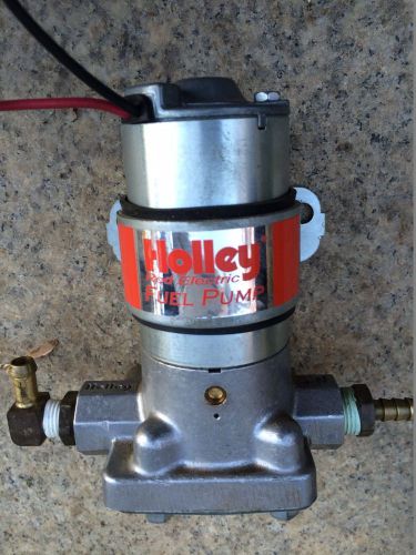 Holley red electric external 97 gph high pressure fuel pump