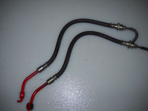1986 - 1991 mazda rx-7 rear brake lines gxl, gtu, turbo ii