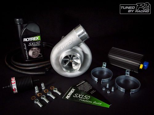 Supercharger c38-81 rotrex with filter, hoses, traction fluid and oil canister