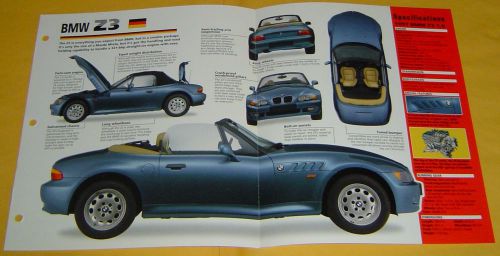 1996 1997 bmw z3 convertible 1.9 1895cc 4 cylinder imp info/specs/photo 15x9