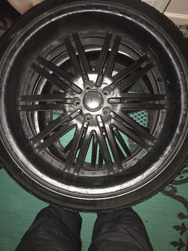 22 rims and tires