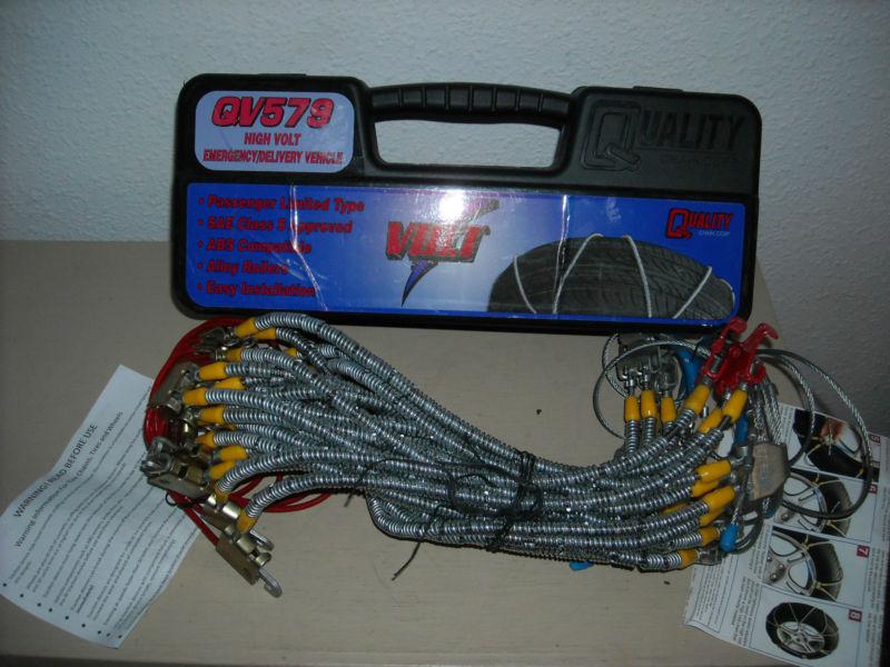 Purchase QV579 VOLT Diagonal Cable Tire Snow Chains Never used in