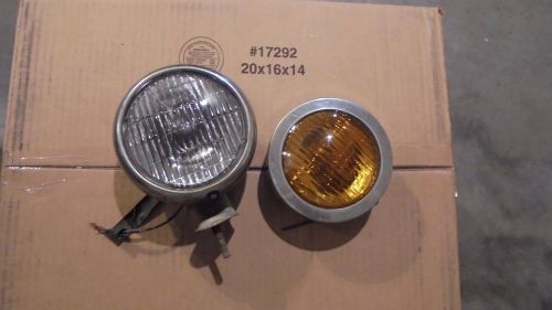 2 vintage fog lights