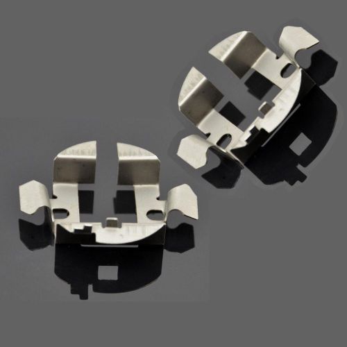 H7 hid bulb socket holder adapter base retainer clips for bmw benz audi saab vw