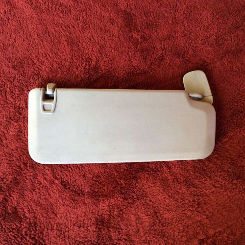 2007-2014 gmc chevy 1500 2500 3500 drivers sun visor tan beige