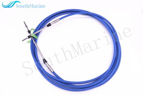 Boat motor remote control throttle shift cable 17ft for yamaha tohatsu 5.18m