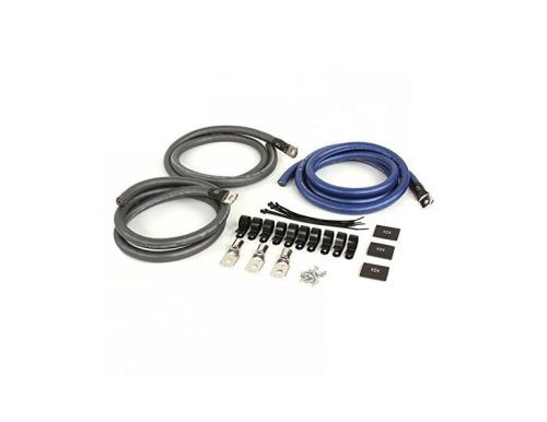 Car audio system wiring kit amplifier speaker subwoofer power vehicle sound new