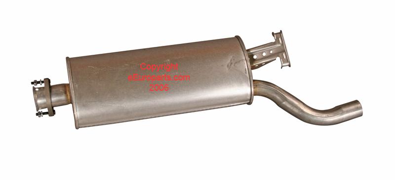 New starla muffler - rear 15154 saab oe 5466818