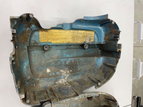 Vintage evinrude 6 hp outboard motor hood cowl/cover