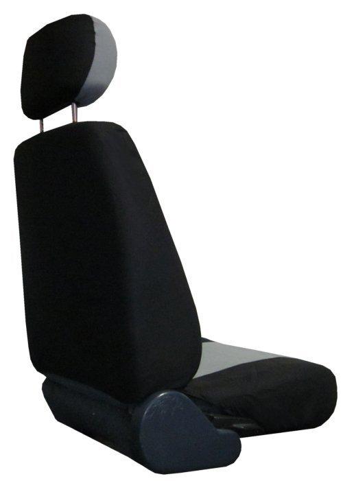 GREY BLK COMFORT CAR TRUCK SUV SEAT COVERS w/ Steering Wheel & Shoulder Pads #B, US $34.76, image 6