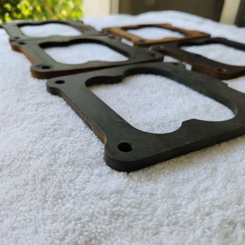 Mopar Carter Thermoquad Carburetor Heat Spacer Base Gaskets. Set of 5. Used., US $45.00, image 8