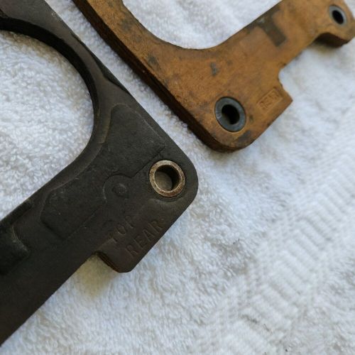 Mopar Carter Thermoquad Carburetor Heat Spacer Base Gaskets. Set of 5. Used., US $45.00, image 9