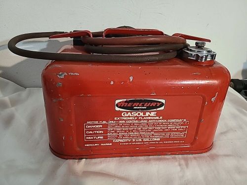 Vintage Mercury Marine 3 Gallon Fuel Tank Brunswick, US $69.99, image 16