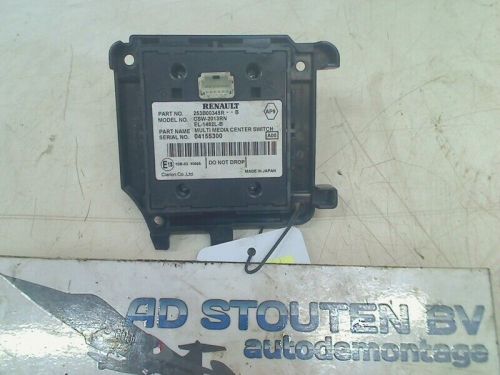 2012 renault megane iii grandtour (concentration camp) 253b00345r navigation switchboard-