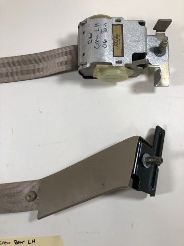 1999 - 2007 FORD F250 F350 Super Duty Crew Cab Rear Driver Tan SEAT BELT, US $30.00, image 4