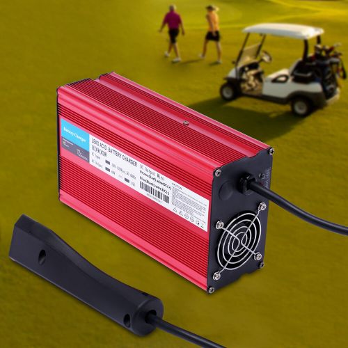 48V 15A Battery Charger Smart Charger 3 Pins Triangle Plug For EZGO Golf Cart, US $104.07, image 12