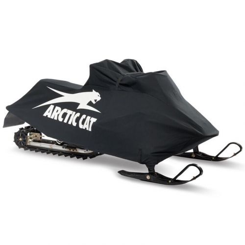 Arctic cat canvas snowmobile cover - 8639-011 - black &amp; white - 2018-2024 zr 200