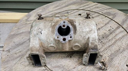 Vintage Johnson Outboard Boat Motor 1945 PO-15 22hp Exhaust Muffler, US $16.00, image 2