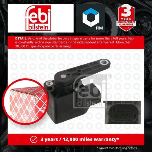 Headlamp Level Motor fits MERCEDES CLS320 C219 3.0D 05 to 10 OM642.920 Febi New, US $, image 2