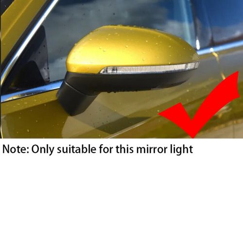 LED Blinker Dynamic Turn Signal Light Side Rearview Mirror Lamp For VW Passat B8, AU $42.09, image 14