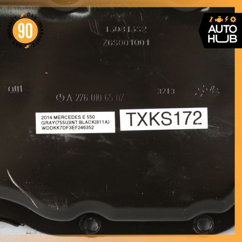 12-20 Mercedes W207 E550 CLS400 M276 Engine Lower Oil Pan 2760106507 OEM 74k, US $90.00, image 3