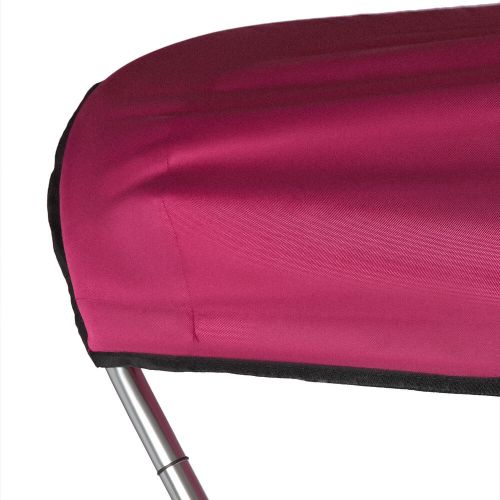 PU Coating Bimini Top Boat Cover 3 Bow 6’ Long, Red, waterproof, UV-resistant, US $104.02, image 10
