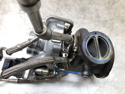 2016-2019 BMW 750i G12 4.4L LEFT DRIVER TURBO CHARGER TURBO ASSEMBLY OEM 31K, US $499.99, image 4