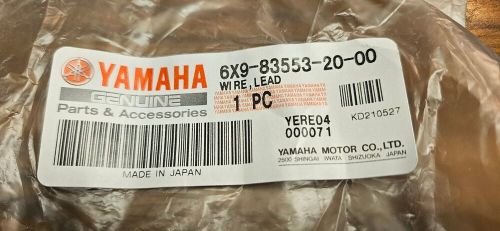 Yamaha 6X9-83553-20-00 Wire, Lead OEM, US $14.95, image 3