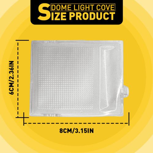 Pack of 2 Car Interior Left & Right Dome Light Cover For 2006-2010 Dodge Charger, US $18.99, image 6