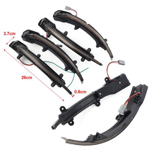 LED Turn Signal Light Dynamic Rearview Mirror Indicator Lamp For Audi Q5 SQ5 Q7, AU $40.29, image 4