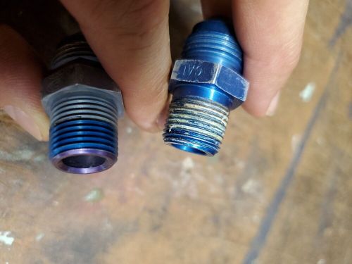 AN816 fittings, 8AN, 3/8npt, Fuel, Oil, Hydraulic, Qty:2, lot# 9, US $6.00, image 2