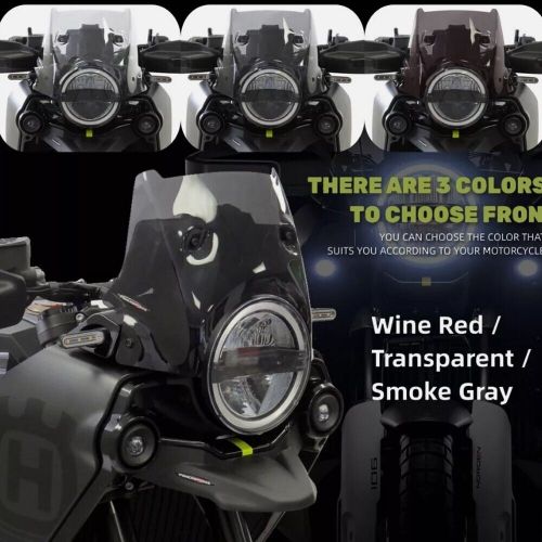 Fit For Husqvarna Norden 901 Motorcycle Grey Sport Windscreen 2022 - 2024, US $89.99, image 6