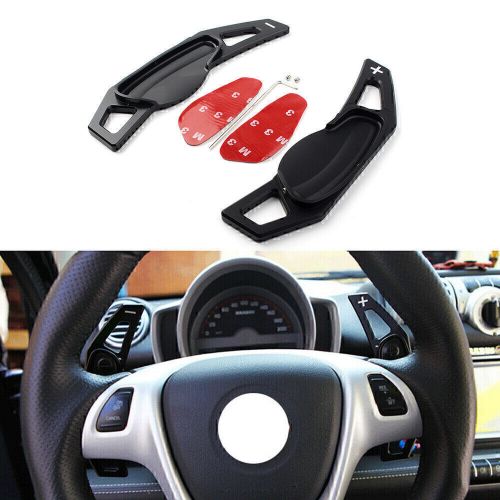 2x Black Steering Wheel Shift Paddle Extension For Benz Smart Fortwo(W451) 07-14, US $25.20, image 5