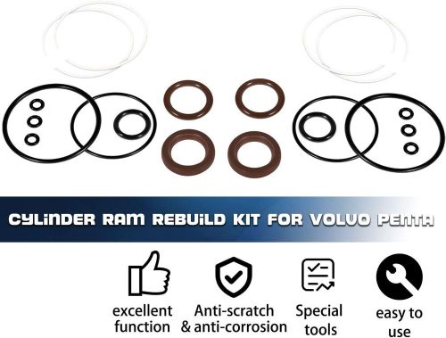 For Volvo Penta Trim Cylinder Ram Rebuild Kit SX DPS -M 3857471 3857470 FSM007, US $75.99, image 3