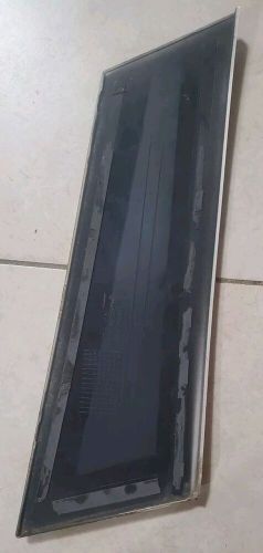 2008-2012 buick enclave left rear quarter window plastic moulding trim gold lh