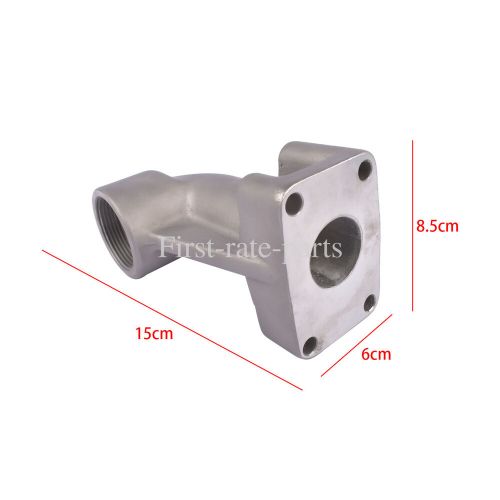 Exhaust Elbow Stainless Steel for Yanmar GM 2GM 3GM 3HM 3YM 128370-13610 Bend, US $205.00, image 3