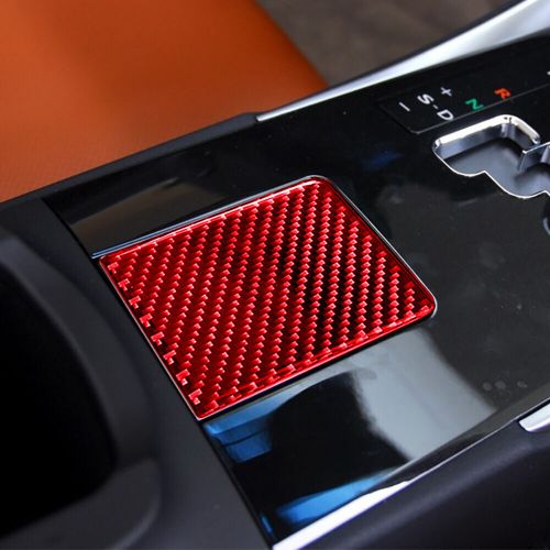 Console Cup Holder Panel Red Carbon Fiber Cover Trim For Lexus IS250 IS350 06-12, US $9.99, image 8