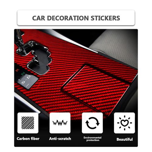 Console Cup Holder Panel Red Carbon Fiber Cover Trim For Lexus IS250 IS350 06-12, US $9.99, image 10