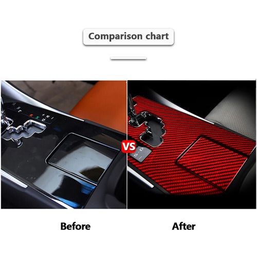 Console Cup Holder Panel Red Carbon Fiber Cover Trim For Lexus IS250 IS350 06-12, US $9.99, image 11
