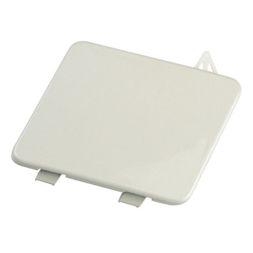 Front bumper tow hook eye cover cap fit for nissan sentra 13-16 white @